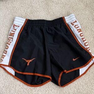 Nike Black and Orange Texas Longhorns Shorts